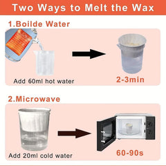 Painless Nose Hair Removal Wax Nose Wax Nostril Cleaning Depilation Paper