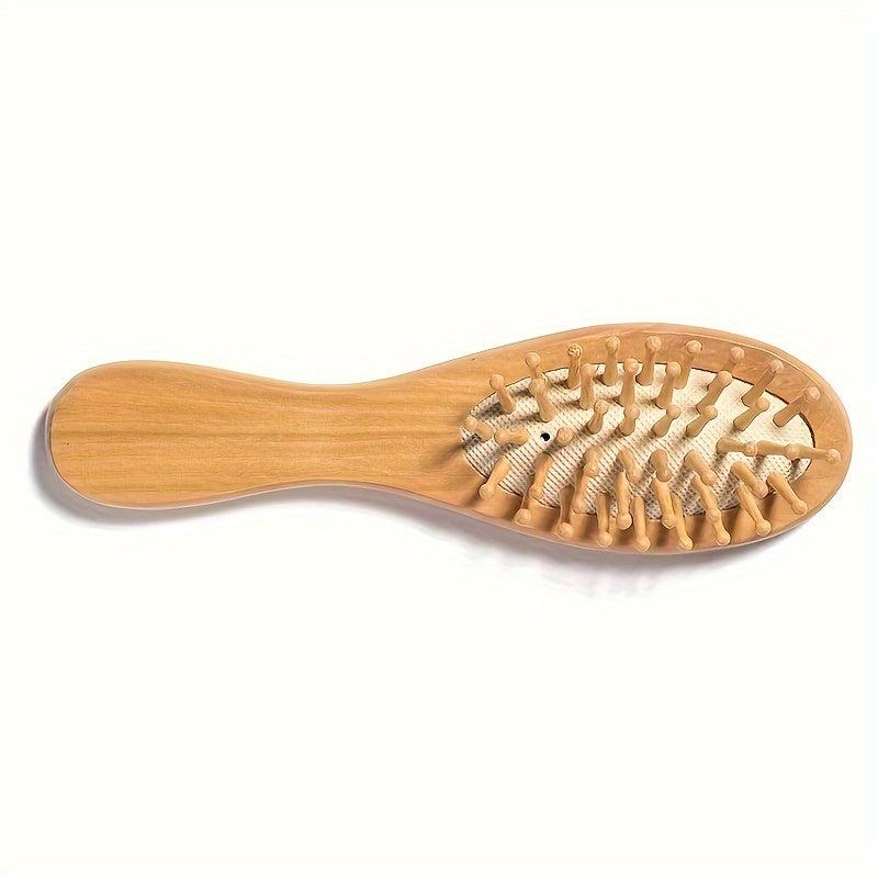 Bath Brush Airbag Comb Massage Cushion Wooden Handle Brush