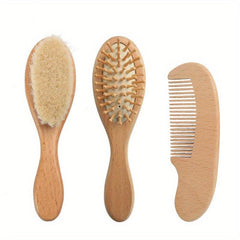 Bath Brush Airbag Comb Massage Cushion Wooden Handle Brush