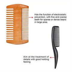 Beard Trimming Scissors Set Stainless Steel Grooming Scissors