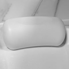 Spa Bathtub Headrest Pillow with Suction Cups Non Slip Cushion