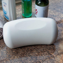 Spa Bathtub Headrest Pillow with Suction Cups Non Slip Cushion
