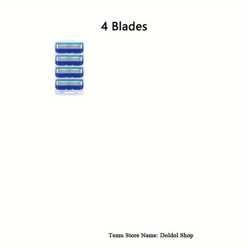 5-Layer Classic Shaving Razor Set with Replacement Blades