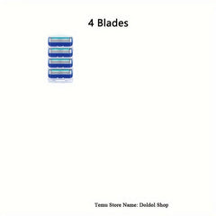 5-Layer Classic Shaving Razor Set with Replacement Blades