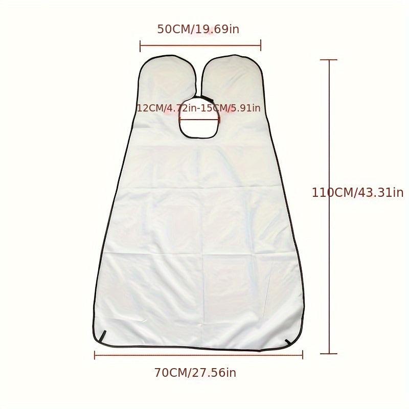Waterproof Beard Bib with Strong Suction Cup - Perfect Gift for Men