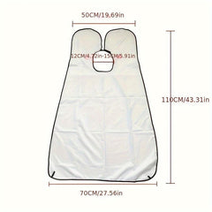 Waterproof Beard Bib with Strong Suction Cup - Perfect Gift for Men