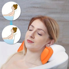 3D Mesh Spa Bathtub Headrest Pillow Non Slip Cushion