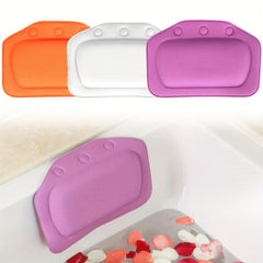 3D Mesh Spa Bathtub Headrest Pillow Non Slip Cushion