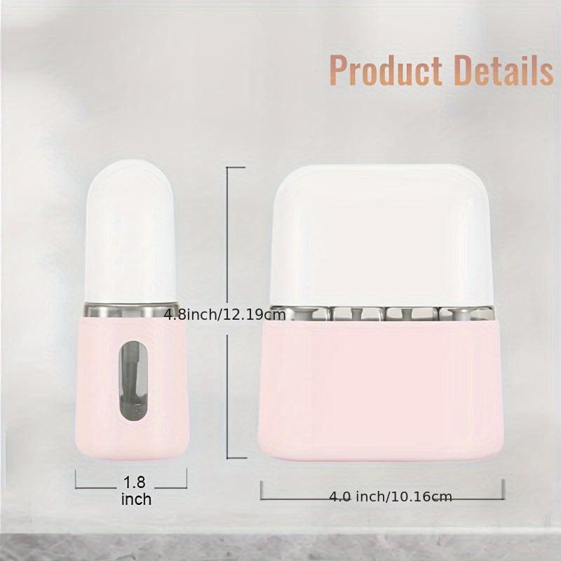 4pcs Portable Travel Bottles Subpackaging Bottle Set