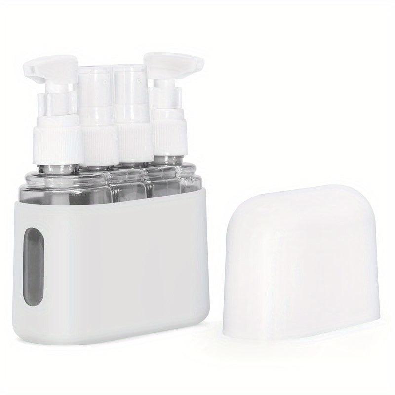 4pcs Portable Travel Bottles Subpackaging Bottle Set