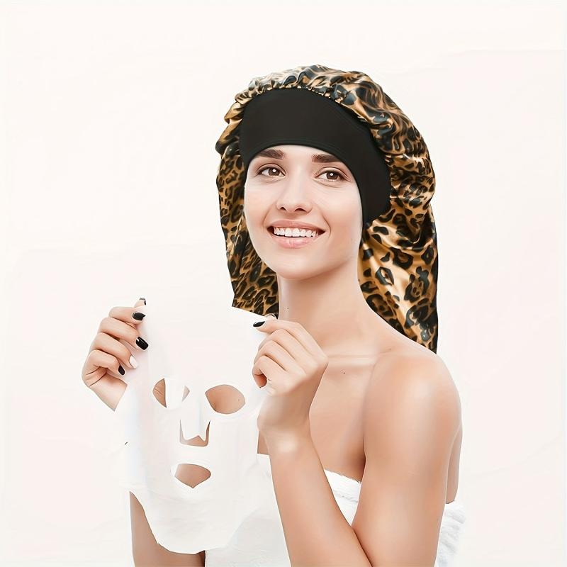 3pcs Long Satin Bonnet Silk Bonnet Hair Bonnet For Sleeping