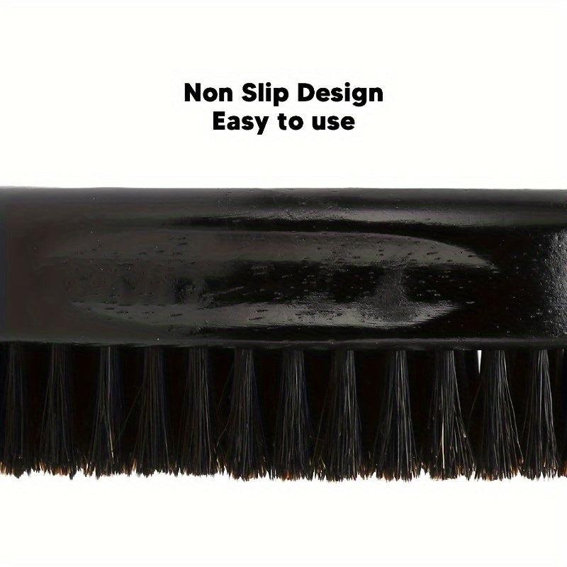 Soft Bristle Beard Brush for Men Facial Cleaning Neck Duster Tools
