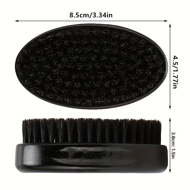 Soft Bristle Beard Brush for Men Facial Cleaning Neck Duster Tools