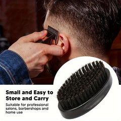 Soft Bristle Beard Brush for Men Facial Cleaning Neck Duster Tools