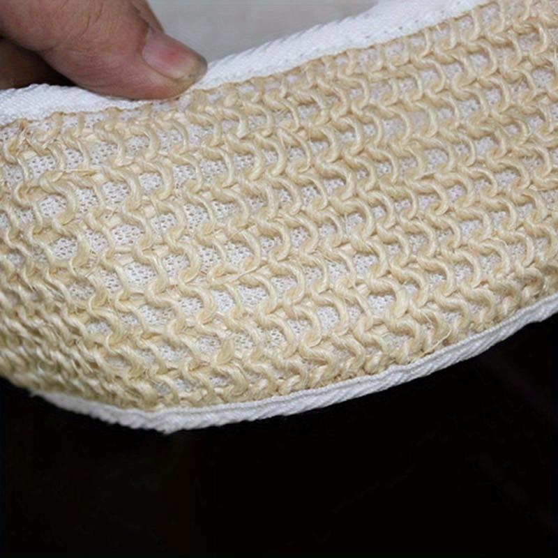 2 Exfoliating Back Bath Scrub Loofah Straps Double Side Body Sponge