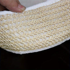 2 Exfoliating Back Bath Scrub Loofah Straps Double Side Body Sponge