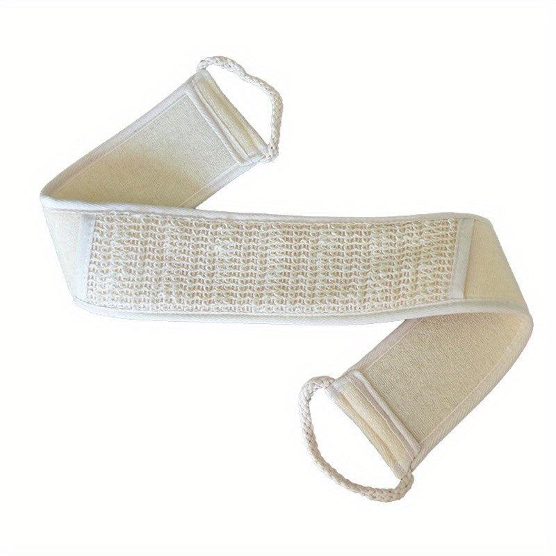 2 Exfoliating Back Bath Scrub Loofah Straps Double Side Body Sponge