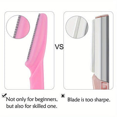 10 Pcs Eyebrow Razor For Women Exfoliating Dermaplaning Tools Facial Razor