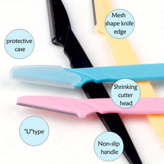 10 Pcs Eyebrow Razor For Women Exfoliating Dermaplaning Tools Facial Razor