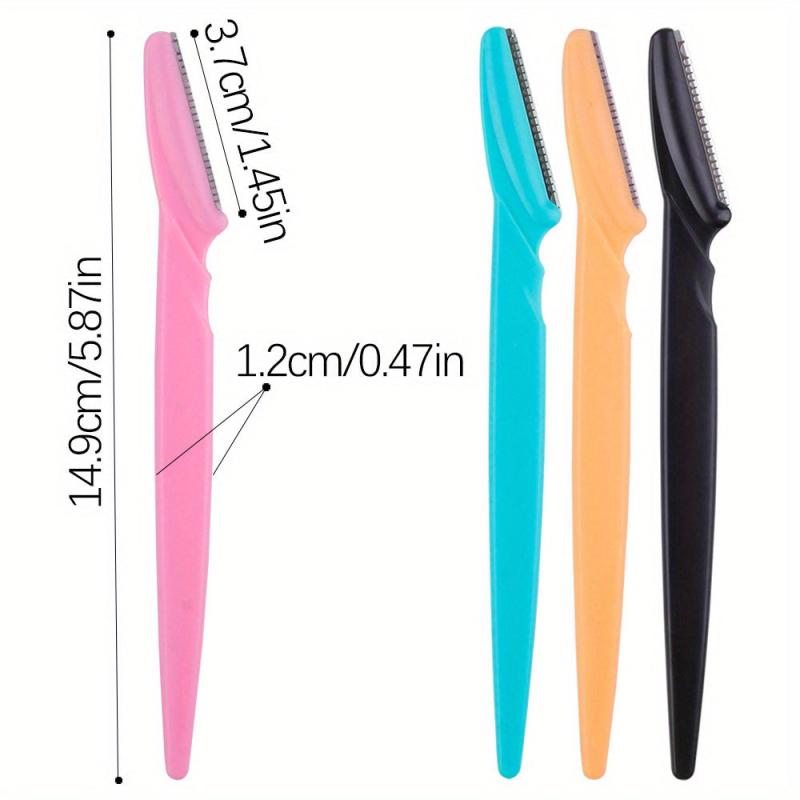 10 Pcs Eyebrow Razor For Women Exfoliating Dermaplaning Tools Facial Razor
