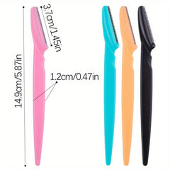 10 Pcs Eyebrow Razor For Women Exfoliating Dermaplaning Tools Facial Razor