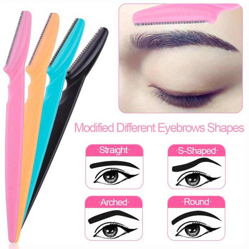 10 Pcs Eyebrow Razor For Women Exfoliating Dermaplaning Tools Facial Razor