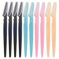 10 Pcs Eyebrow Razor For Women Exfoliating Dermaplaning Tools Facial Razor