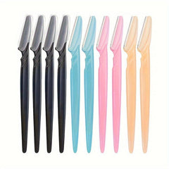 10 Pcs Eyebrow Razor For Women Exfoliating Dermaplaning Tools Facial Razor