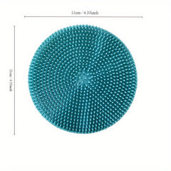 Soft Silicone Body Scrubber Shower Brush Exfoliating Massage