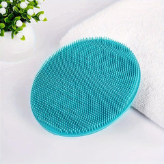Soft Silicone Body Scrubber Shower Brush Exfoliating Massage