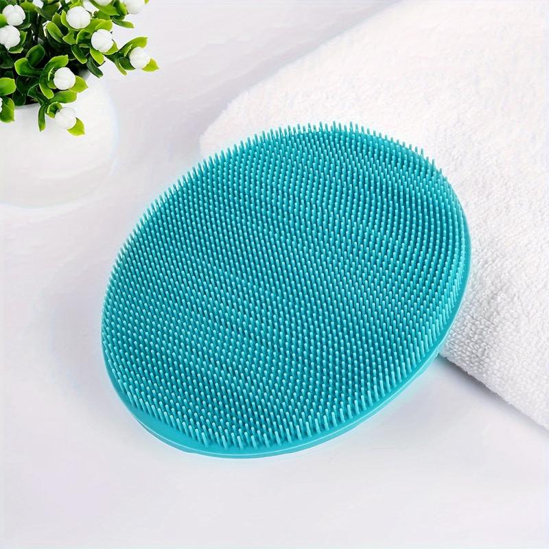 Soft Silicone Body Scrubber Shower Brush Exfoliating Massage