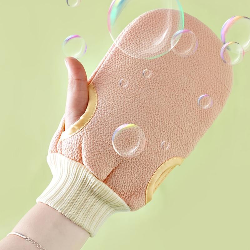 Scrub Gloves Bathroom Shower Double Sided Thickened Towel