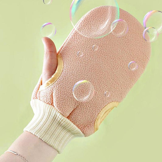 Scrub Gloves Bathroom Shower Double Sided Thickened Towel