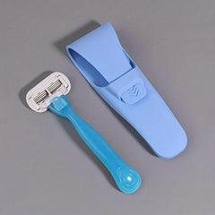 Silicone Shaver Protective Bag for Traditional Manual Shaver