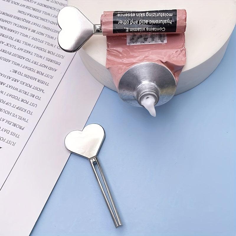 Metal Toothpaste Squeezer Stainless Steel Dispenser Bathroom Set