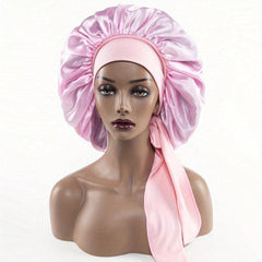 Satin Bonnet Silk Hair Bonnet for Sleeping Hair Care Wrap Cap