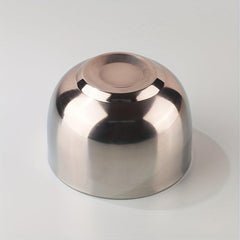 Men's Stainless Steel Shaving Soap Bowl Double Layer Foam Mug