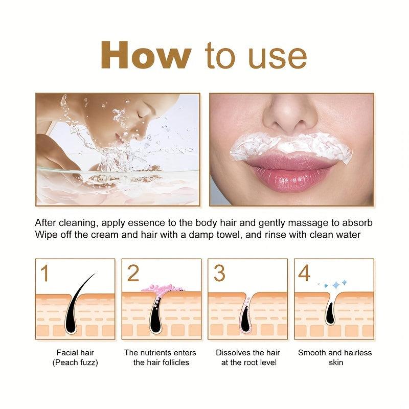 Coconut Hair Removal Balm Natural Plant Extracts Non Irritating