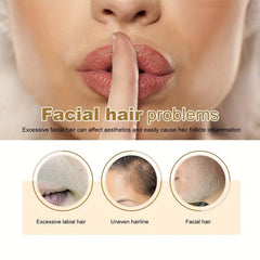 Coconut Hair Removal Balm Natural Plant Extracts Non Irritating