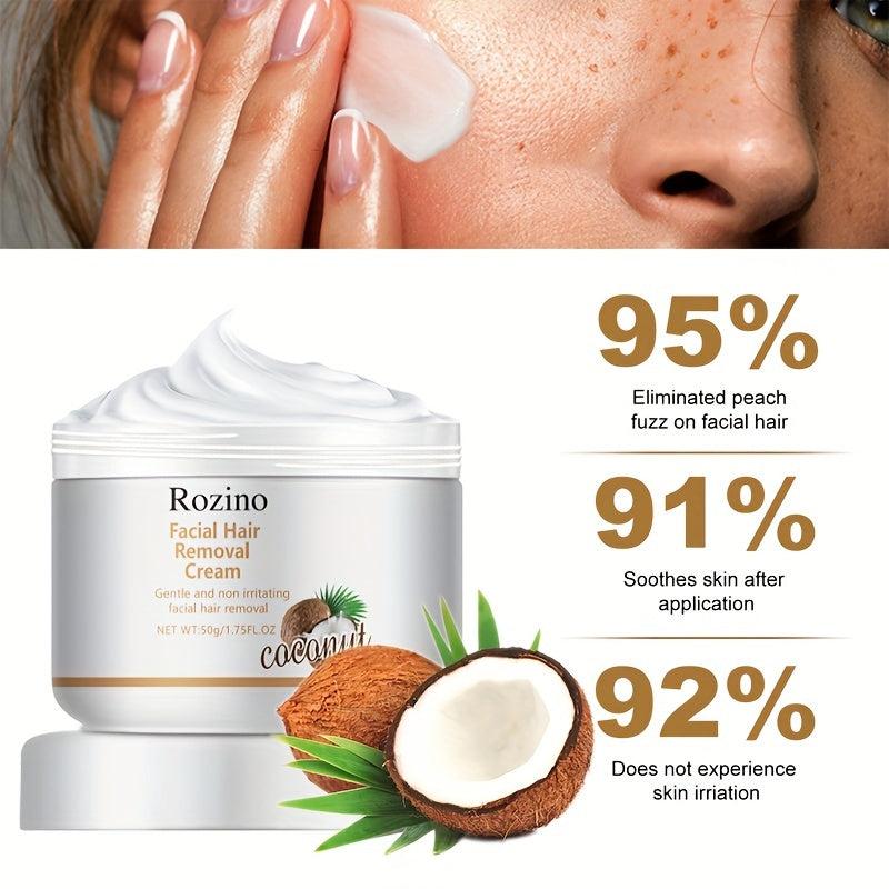 Coconut Hair Removal Balm Natural Plant Extracts Non Irritating