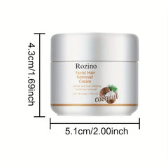 Coconut Hair Removal Balm Natural Plant Extracts Non Irritating