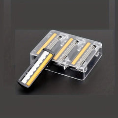 Classic Safety Razor Set Stainless Steel Skin Guard Holder and Blades