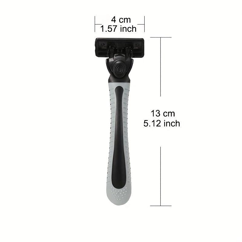Classic Safety Razor Set Stainless Steel Skin Guard Holder and Blades