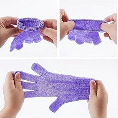 12pcs Exfoliating Shower Gloves Mitt Bath Gloves For Shower