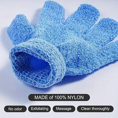 12pcs Exfoliating Shower Gloves Mitt Bath Gloves For Shower