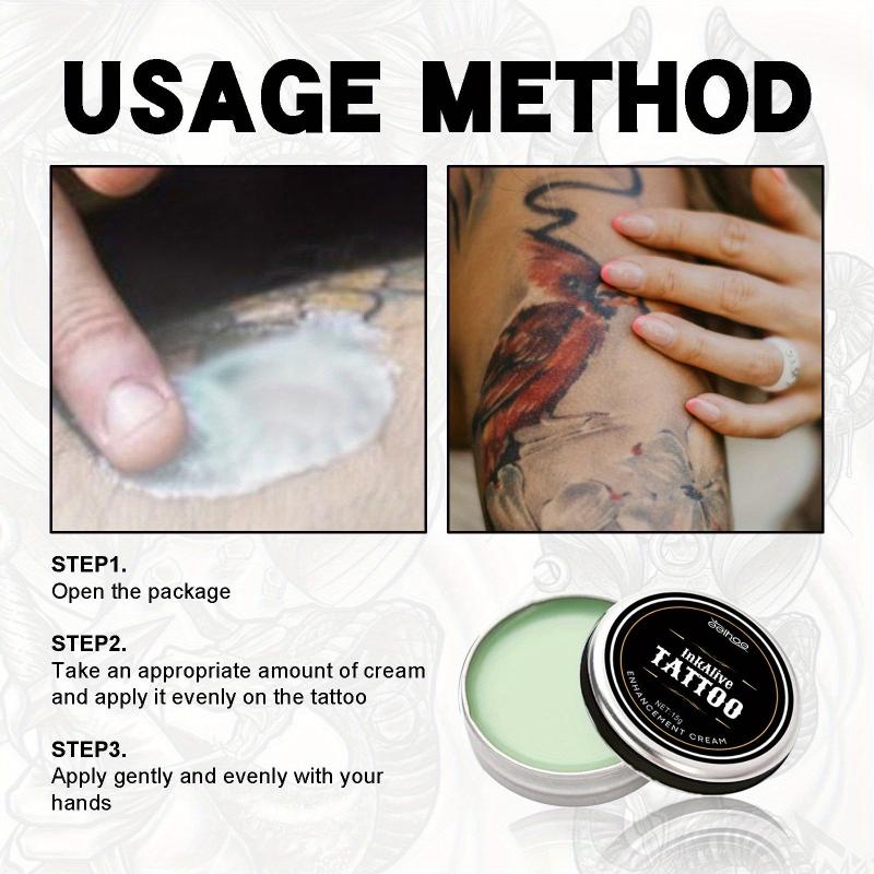 Tattoo Aftercare Butter Balm Moisturizer Healing Brightener Organic Tattoo Cream