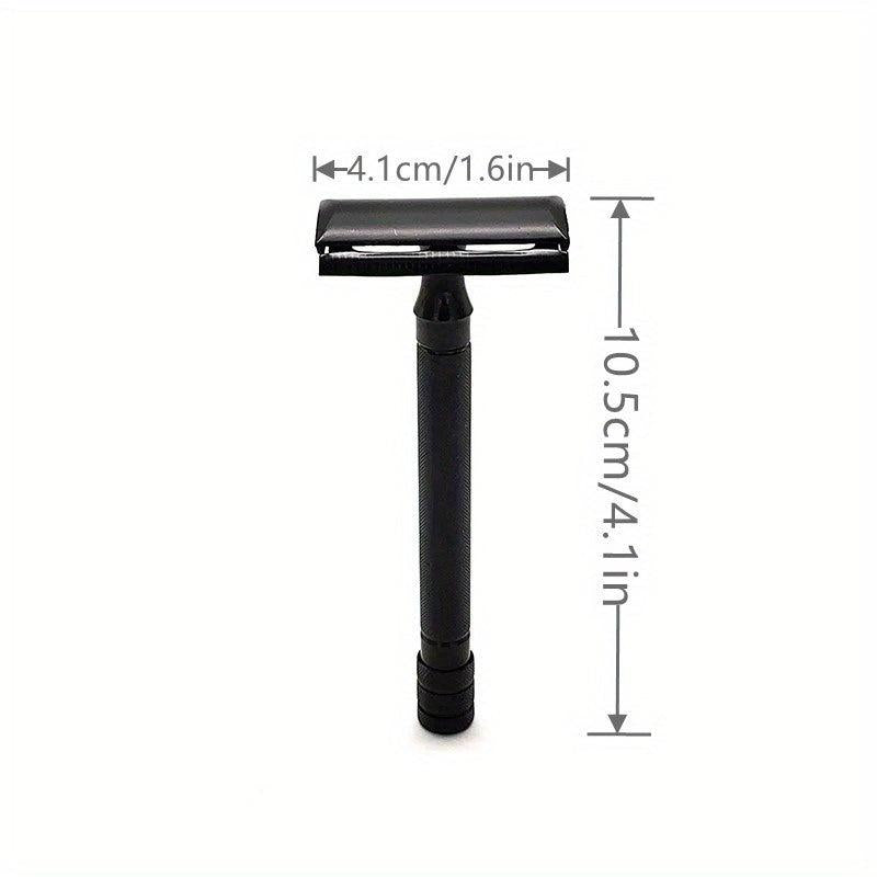 Classic Men's Shaving Razor Mild Hair Removal Shaver With Small Brush