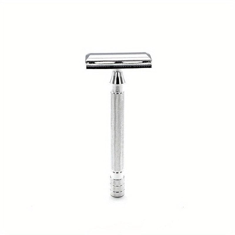 Classic Men's Shaving Razor Mild Hair Removal Shaver With Small Brush