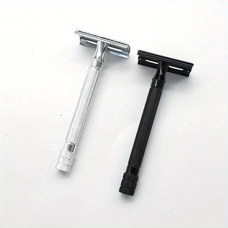 Classic Men's Shaving Razor Mild Hair Removal Shaver With Small Brush