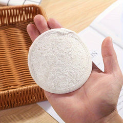 Natural Exfoliating Loofah Pads for Face Scrubbing and Cleansing